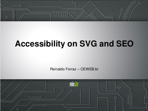 Accessibility on SVG and SEO
